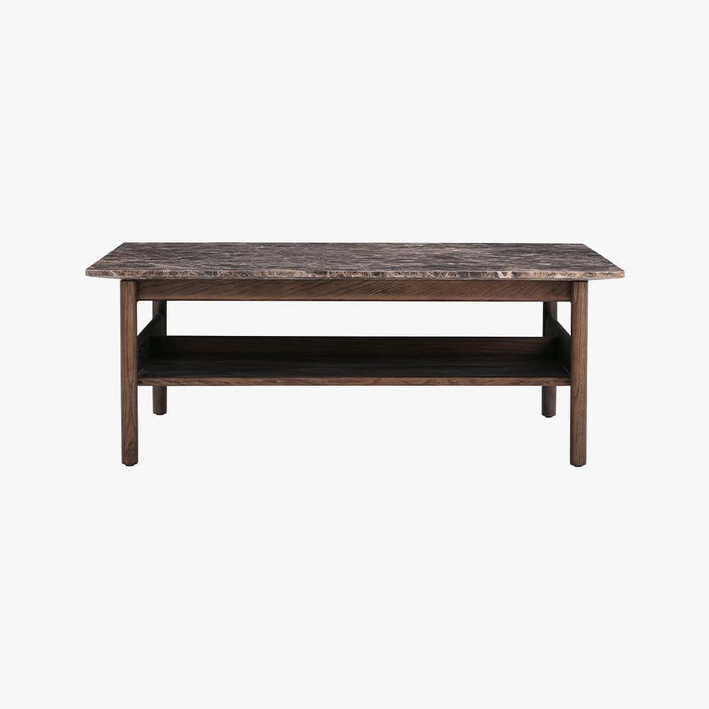 COLLECT COFFEE TABLE MEDIUM BROWN