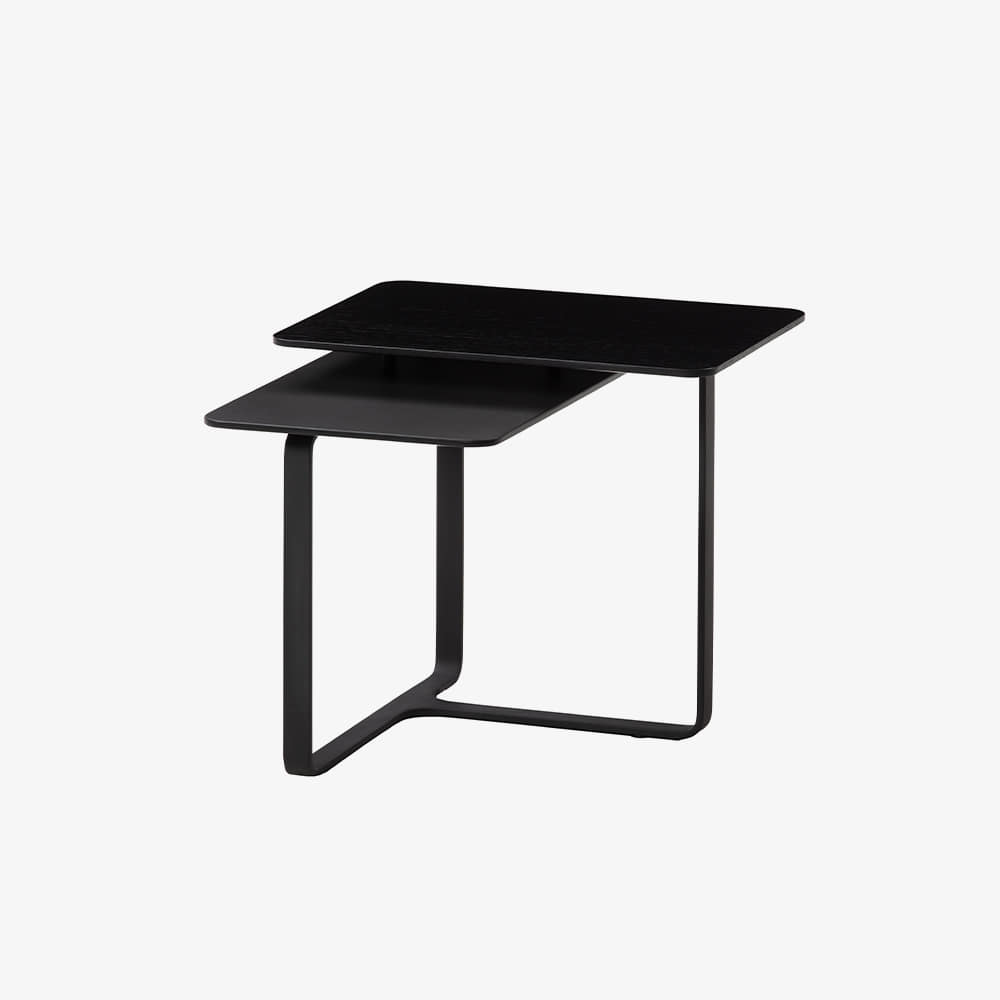 ROOT COFFEE TABLE DOUBLE TOP BLACK
