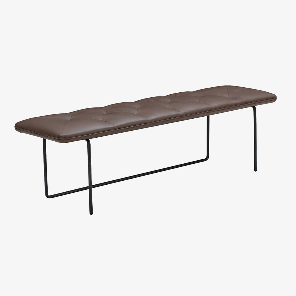 TIP TOE BENCH LARGE PARMA MARRONE