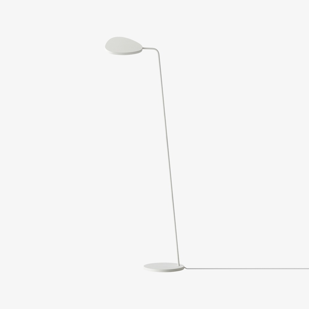 LEAF FLOOR LAMP WHITE